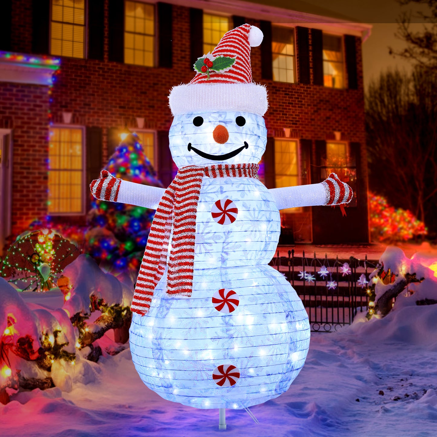 Snowman Outdoor Christmas Decorations