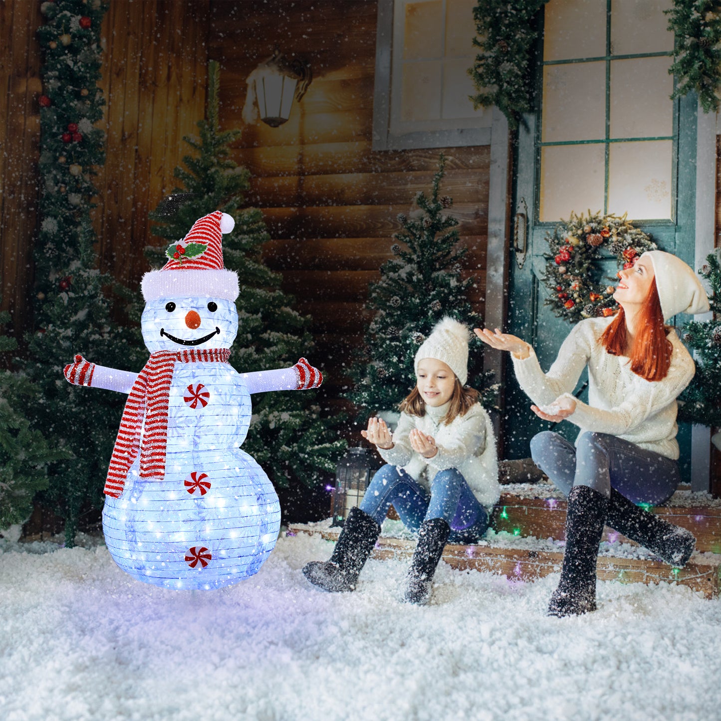 Snowman Outdoor Christmas Decorations